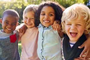 Children smiling